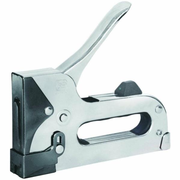 RIKAA® Cucitrice Professionale Con Graffette Per Legno, Tessuto - Foto 4