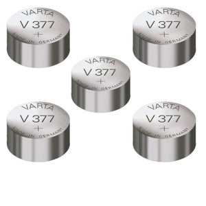 Montre pile bouton 377, 376, SR626SW, V377, SR66, AG4, LR626, LR66