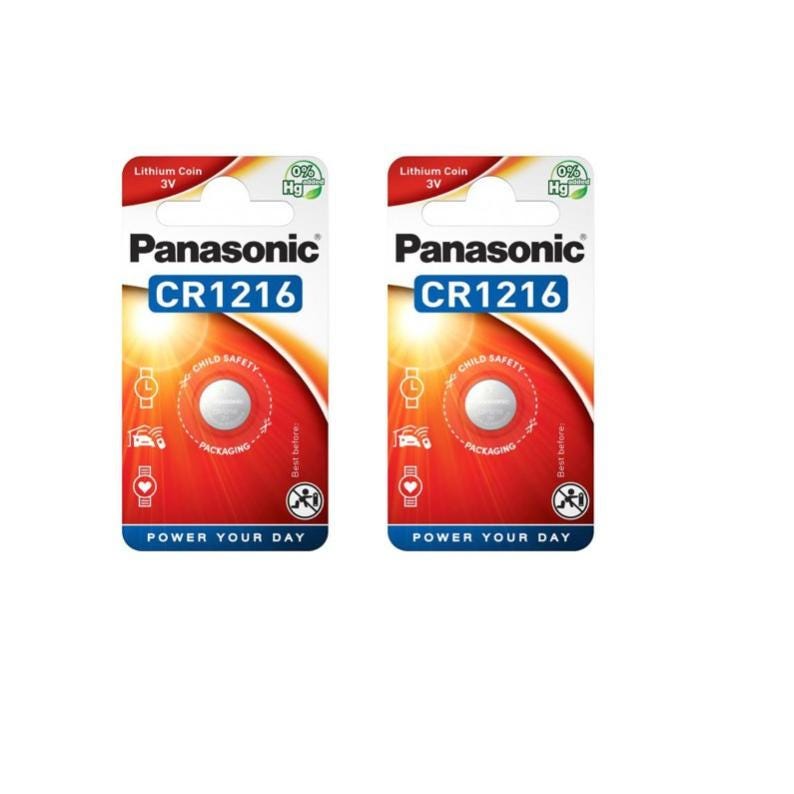 2 piles Panasonic CR1216