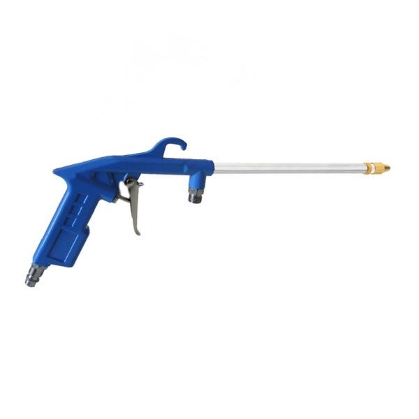 Trade Shop - Pistola Soffiaggio Aria Compressa Per Compressore Innesto  Rapido Canna 230mm
