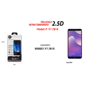 2 Pellicole In Vetro Temperato Per Huawei Y6 2018 – Trasparenti, Antigraffio, 5,7 Pollici