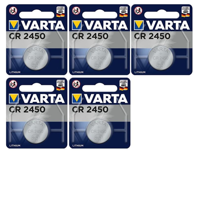 5 piles Varta CR2450 | Leroy Merlin
