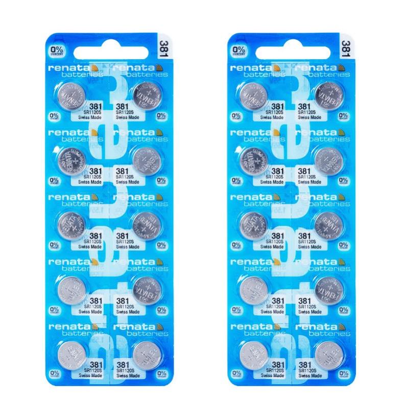 MAXELL - 381 / SR1120SW - Pile Knoopcel à L'oxyde D'argent - Pile