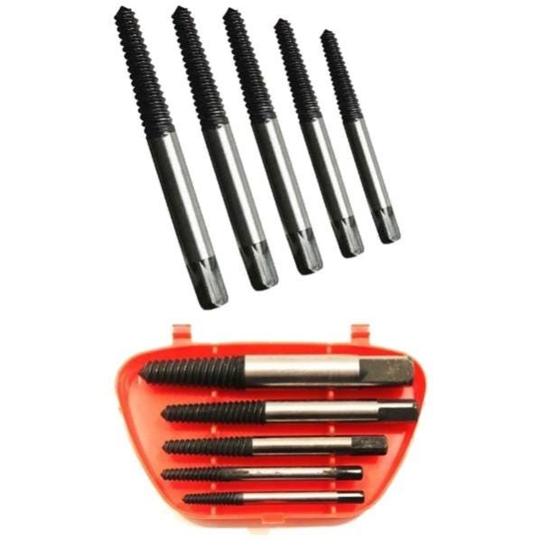 Set Estrattori Viti E Maschi Per Tubi - 4 Pezzi, 1/2 E 3/4 Pollici, Per Filettature Danneggiate E Viti Arrugginite - Foto 9