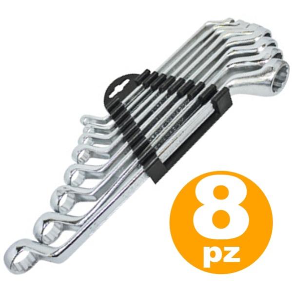 Set 5 Chiavi A Bussola Doppie - Acciaio Cromo Vanadio, Misure 10-18mm - Foto 5