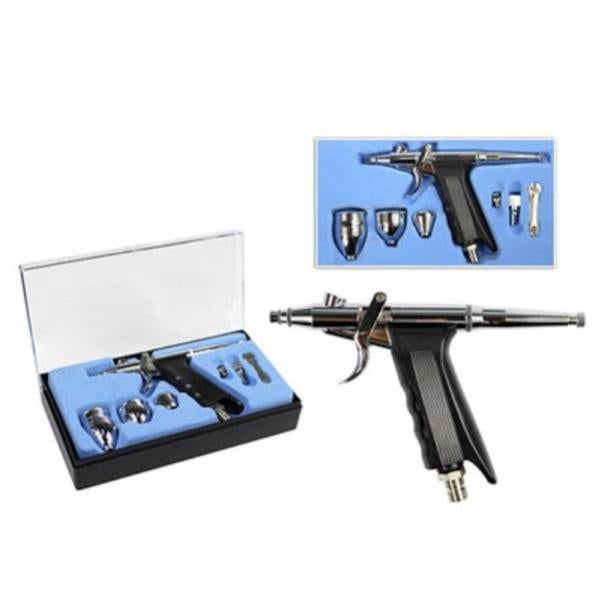 Set 3 Ugelli Per Aerografo In Acciaio Inox 0.2mm 0.3mm 0.5mm – Ricambi Di Precisione Per Pistole A Spruzzo Professionali
