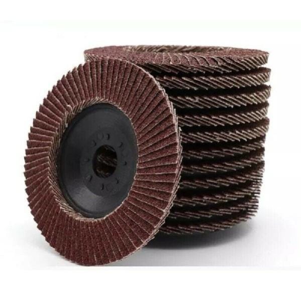 Dischi Lamellari 125mm 22 Pezzi - Grana 40/60/80/120 - Foto 5