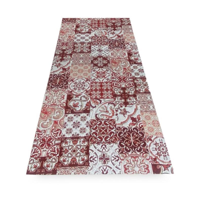 Set De Tapis De Cuisine 2 Pièces - Tapis De Sol Antidérapant - Gris Foncé - 43x122 Cm