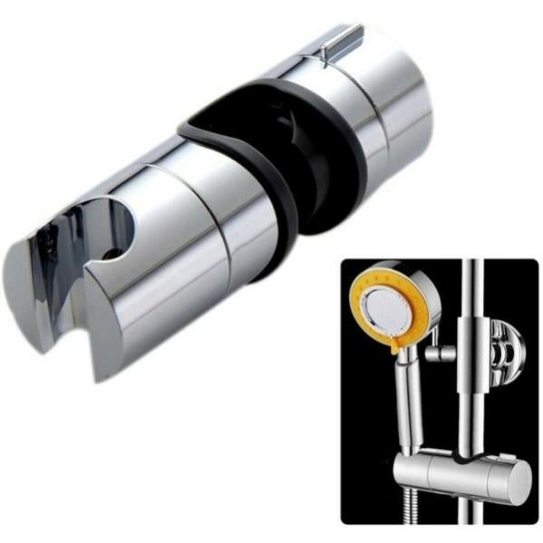 Supporto Doccia Saliscendi Supporto Doccia Regolabile In ABS 18-25 Mm, Supporto Soffione Porta Soffione Doccia - Foto 13