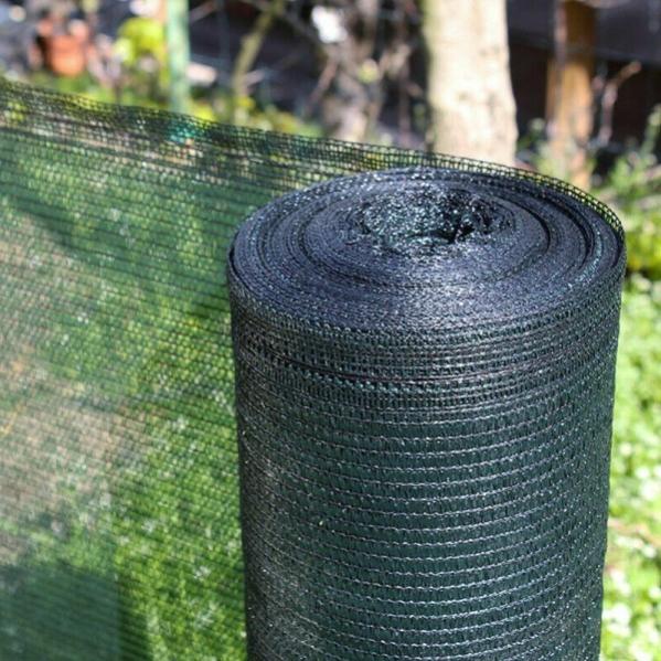 RETE TELO OMBREGGIANTE VERDE OMBRA 90% IN ROTOLO OSCURANTE FRANGISOLE 2 X 100 Mt - Foto 4