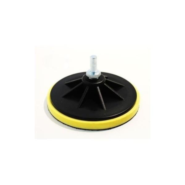 Piastra Di Base In Alluminio Per Levigatrice 15,2 Cm X 0,9 Cm, Foro 1/2" - Disco Di Supporto Per Abrasivi