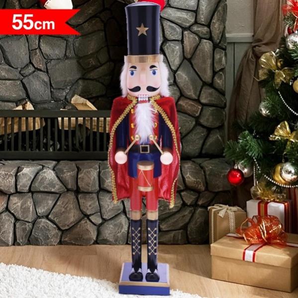 Schiaccianoci Di Legno Fai Da Te - Kit Per Decorazioni Natalizie Da Pitturare - Foto 9