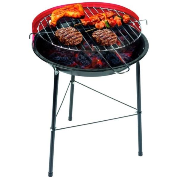 Padella Rotonda Coreana, Padella per Barbecue in Stile Coreano, Lega di Alluminio, Cottura Veloce e Uniforme di Salsicce a Casa (29 cm