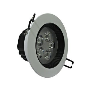 Faretto Faro a LED ultra slim 3-6-12-18-20-25w watt da interno incasso a  molla