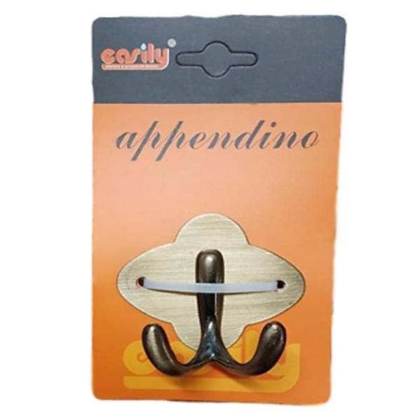 Appendiabiti in ottone brunito stile barocco Appendiabiti in ottone brunito stile barocco