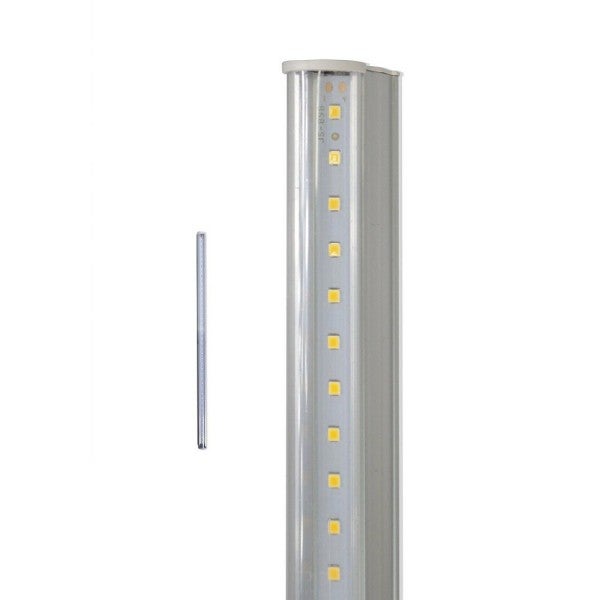 Trade Shop - Lampada Luce Sottopensile 30cm Mobili Cucina Armadio Barra Led  330lm Bianco Bianco Caldo 