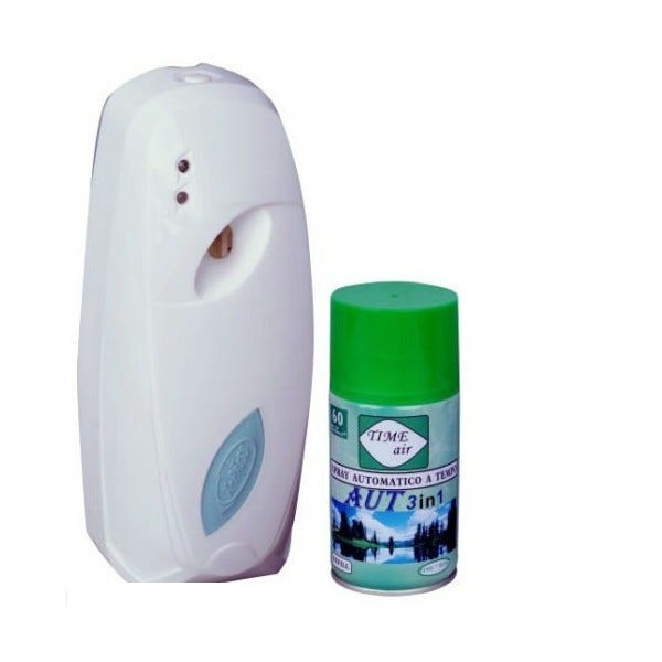 Trade Shop - Erogatore Diffusore Automatico Aromi Ambiente Casa + Ricarica  Deodorante 250ml