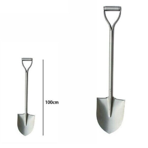 Pala in metallo, pala a mano con motivo floreale, cazzuola  per piante, pala da giardino L28cm-57455