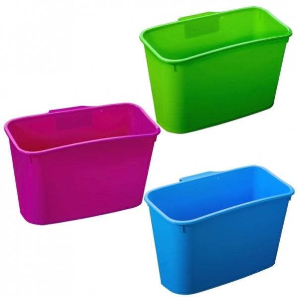Cestini Multifunzione Set 4 Cesti Plastica Fosly - Storage Pratico Per Tutta La Casa Cestini Plastica Bianchi
