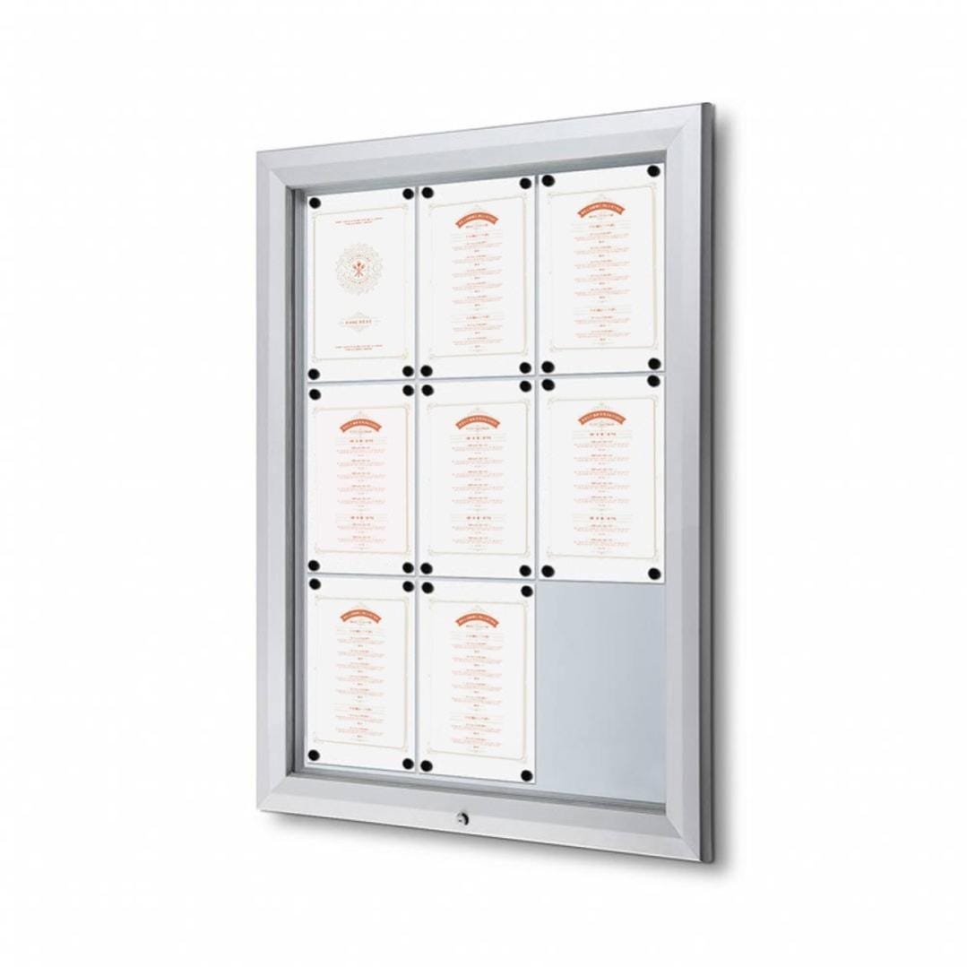 Bacheca Danieli | Bacheca Magnetica Certificata IP56, B1 e ESG con Anta ...