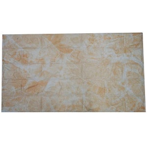 PANNELLO 77X70CM EFFETTO LEGNO SCURO CARTA PARATI PVC PARQUET 3D ADESIVA  MURO