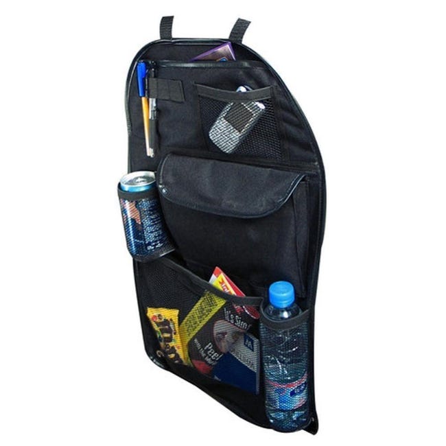 Borsa Organizer Per Sedile Anteriore Auto – Tasca Porta Laptop E Forniture Ufficio, Tracolla Rimovibile