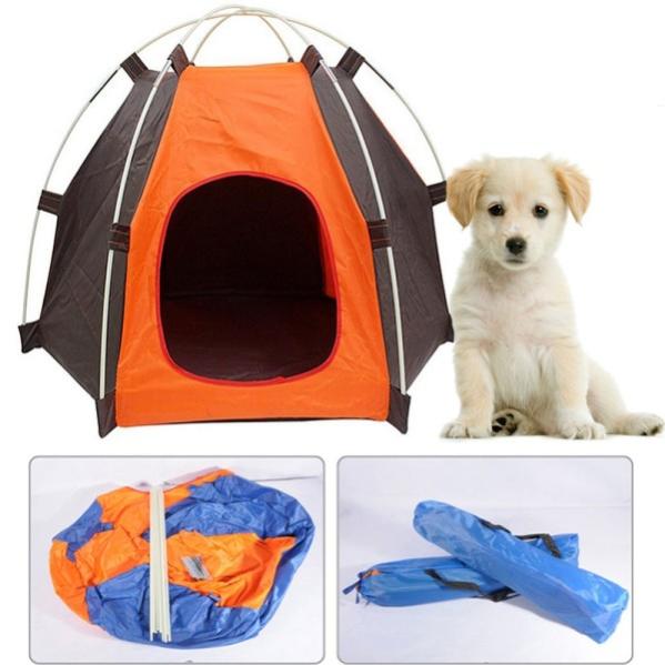 Trade Shop - Cuccia Tenda Portatile Per Animali Impermeabile Da Esterno  Ripiegabile Spiaggia