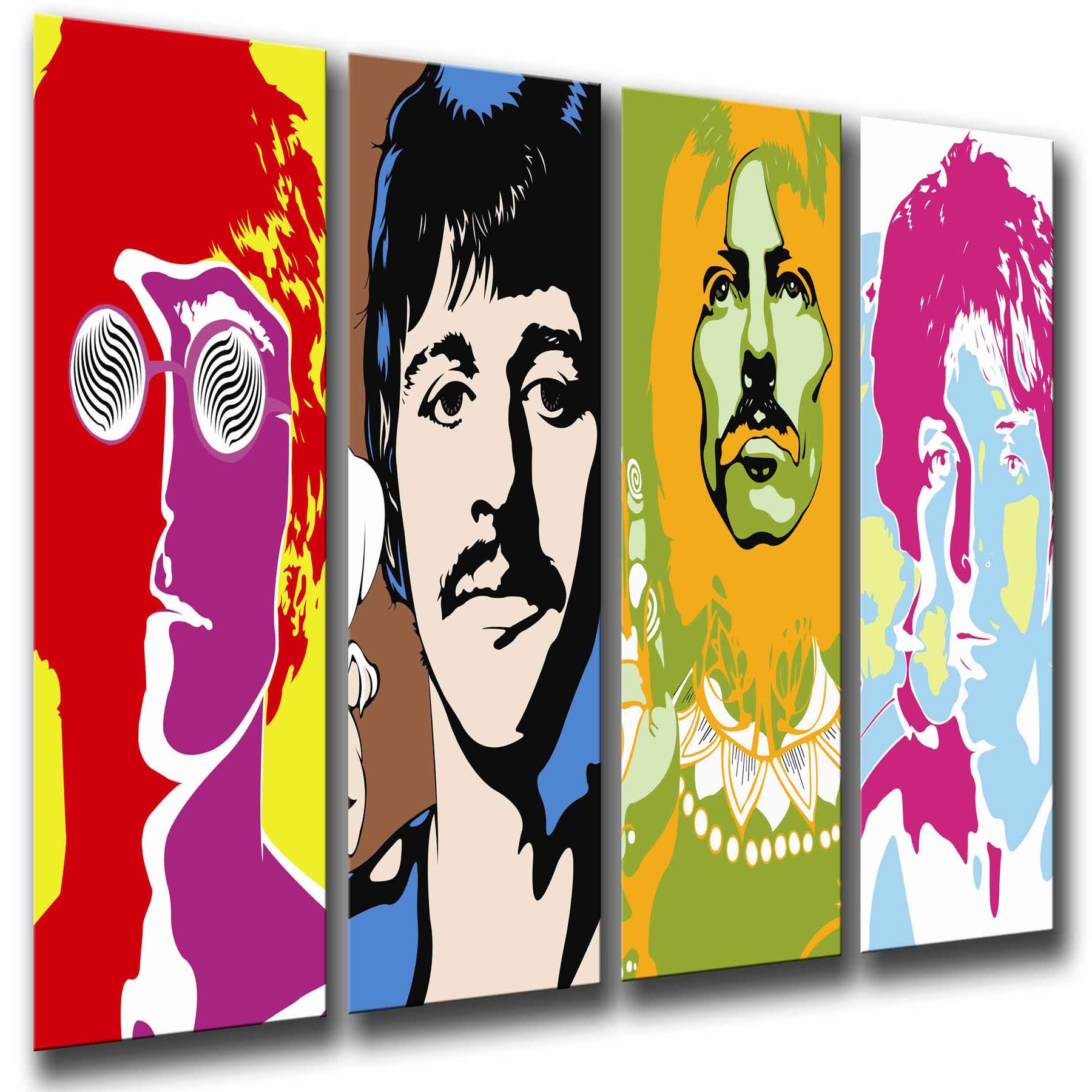 Peintures sur Toile John Lennon Poster Décoration Salon Chambre à Coucher  Peinture 30X50 sans Cadre : acheter des objets Beatles, Lennon, McCartney,  Starr et Harrison