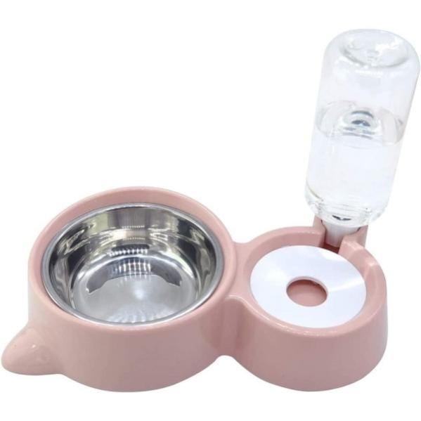 Ciotola Doppia Per Cani E Gatti, Set di Ciotole Per Acqua E Cibo Per Animali Domestici, Set di Ciotole Per Acqua E Cibo Inclinate di 15° con Bottiglia D'acqua Automatica Per Cani Ciotola Doppia Per Cani E Gatti, Set di Ciotole Per Acqua E Cibo Per Animali Domestici, Set di Ciotole Per Acqua E Cibo Inclinate di 15° con Bottiglia D'acqua Automatica Per Cani