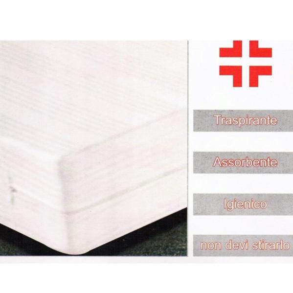 Coprimaterasso Cotone Fasciato 2 Piazze