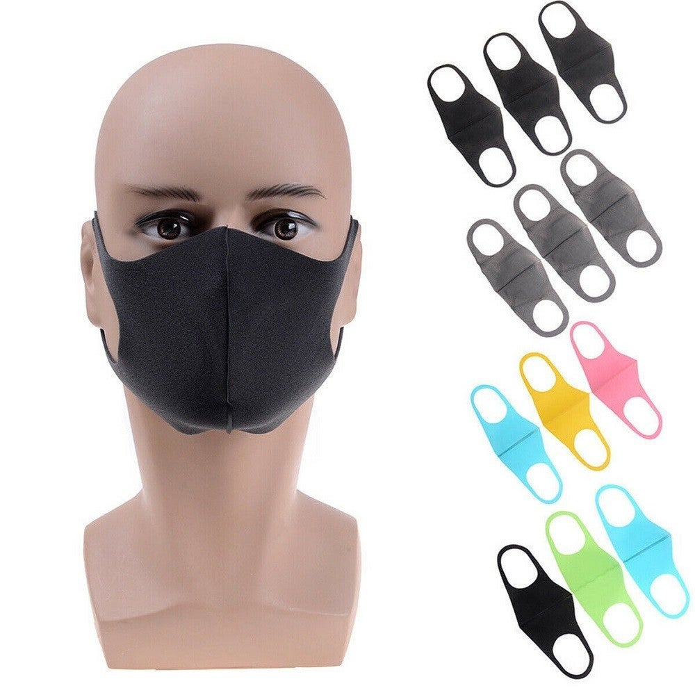 HEALLILY Maschera per Adulti Antipolvere PM 2.5 Antipolvere Anti-inquinamento per Uscire di Casa 
