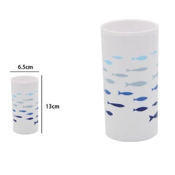 Bicchiere da bagno, set di 2 portaspazzolini - Leroy Merlin