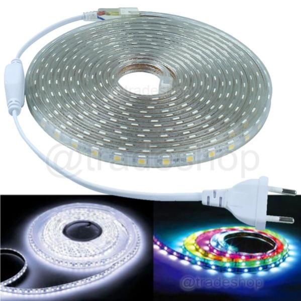 Luci Albero Di Natale Mantello Luci A Nastro Natalizie LED 10M - Batteria, Impermeabili IP43 Per Albero E Esterni Luci Nastro Oro Caldo - Foto 2