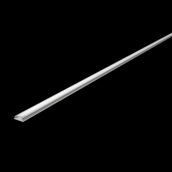 Profilo Alluminio Angolare Per Strisce Strip LED Barra Rigida Copertura Opaco 58267533 - Foto 9