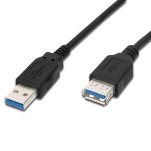 CableMarkt - Cavo di alimentazione 5 V USB-A femmina a coccodrilli