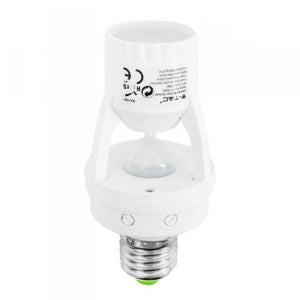 Lampadine Con Sensore Di Movimento, 9W/12W (equivalente A 100W) Rilevatore  Di Movimento Con Attivazione Automatica Lampadina LED Di Sicurezza Dal