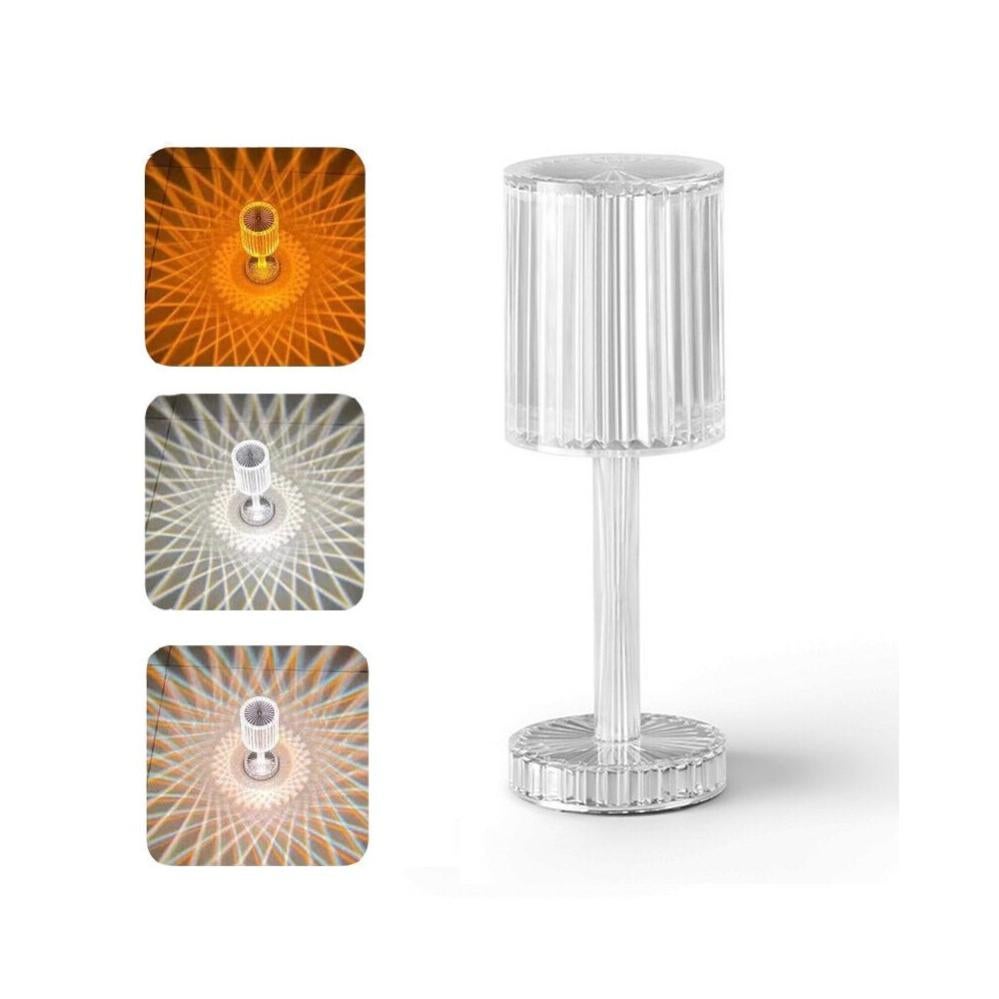 Lampada da esterno LED, senza fili DEA H38cm bianco, ricaricabile e