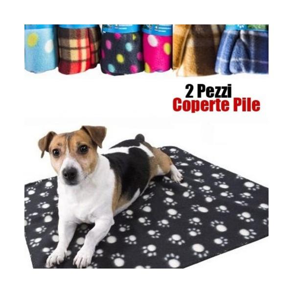 Coperta Plaid In Pile 44 Gatti - Design Fucsia Per Bambini E Adulti, 100x140 Cm, Lavabile - Foto 4