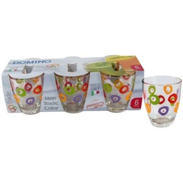 KEMORELA Set Di 6 Bicchieri In Vetro Stile Antico – Perfetti Per Un Tocco Vintage