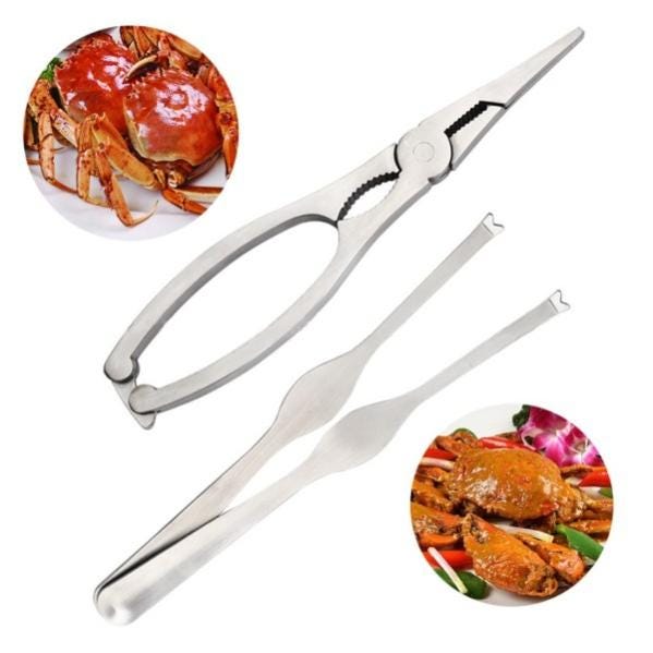 Pinza per Insalata in Acciaio Inox Pinza per Insalata in Acciaio Inox