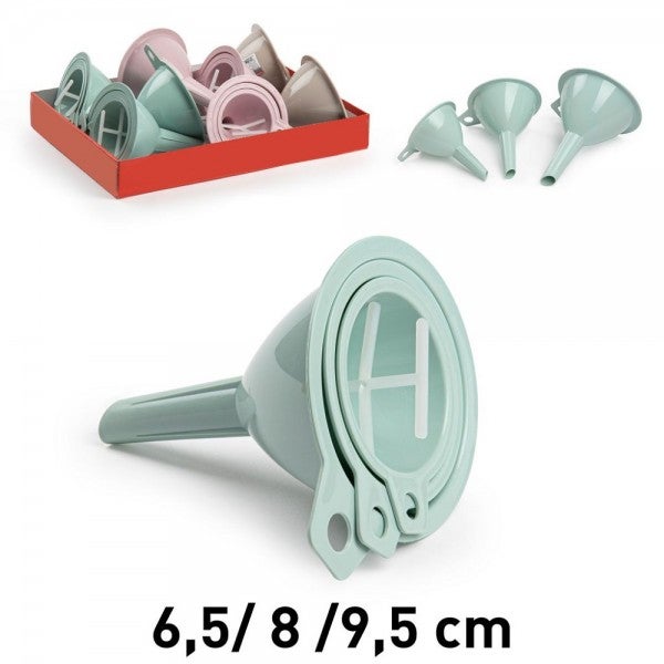 Accessori Cucina Set 3 Imbuti In Silicone