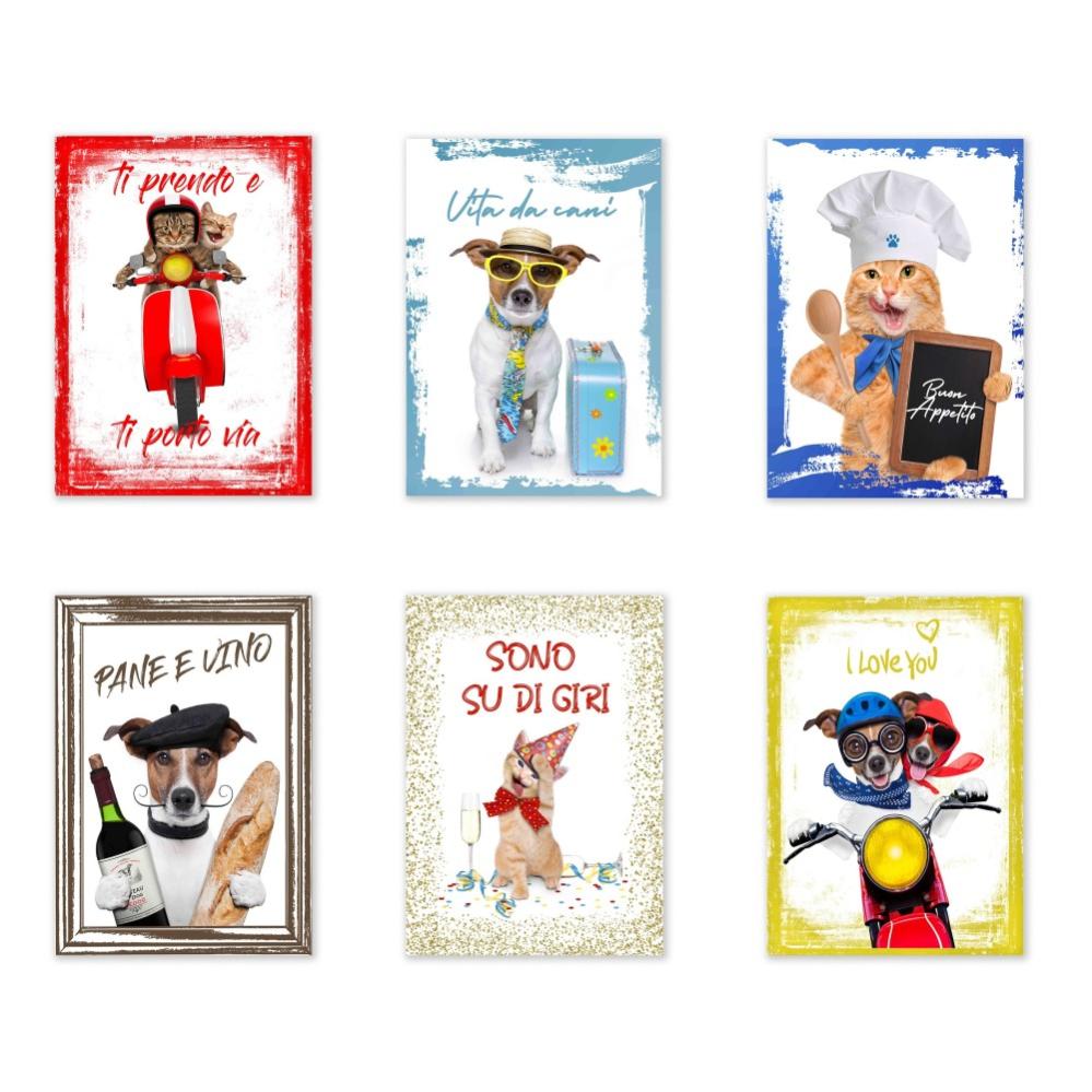 6 Torchons De Cuisine SOMLAW 100% Coton - 40x40cm - Absorbants Et Lavables - Multicolore