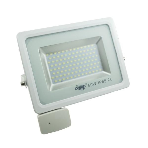 Faretto led 10w da esterno con sensore di movimento e luminositá Fervi