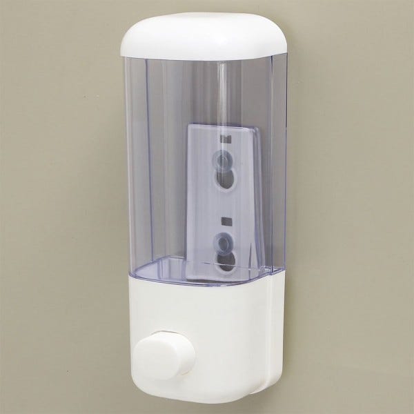 Trade Shop - Dispenser Erogatore Per Sapone Liquido Gel Igienizzante Mani A  Muro Distributore