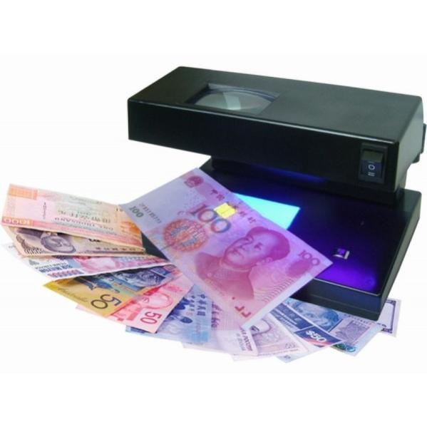 Trade Shop - Rilevatore Soldi Falsi Luce Uv Controllo Mg Nuove Banconote  Euro Money Detector
