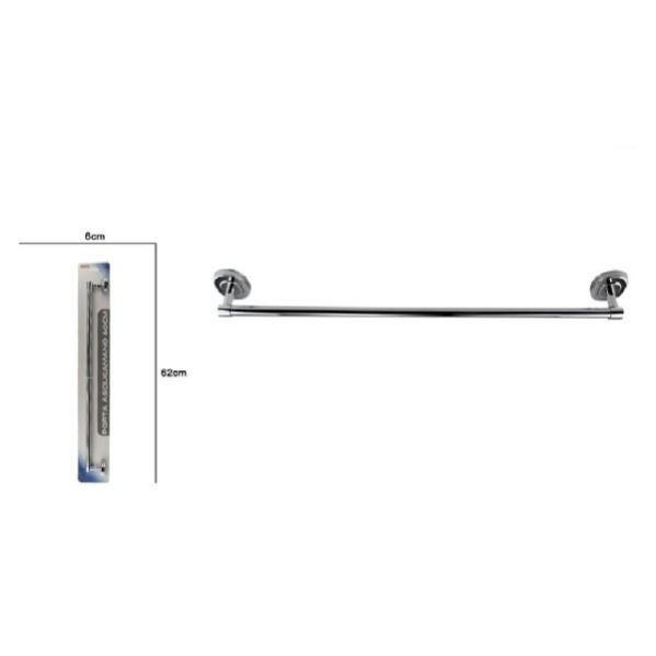 Bremermann Linea Bagno Piazza, Supporto Per Asciugacapelli In Acciaio Inox Opaco, Con Sostegno Per Spina, 13x11,5x14,5 Cm - 2