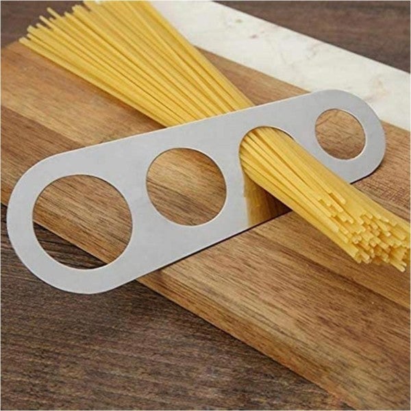 Trade Shop - Dosatore Misura Porzioni Pasta Spaghetti Acciaio 1- 4 Persone  Accessori Cucina