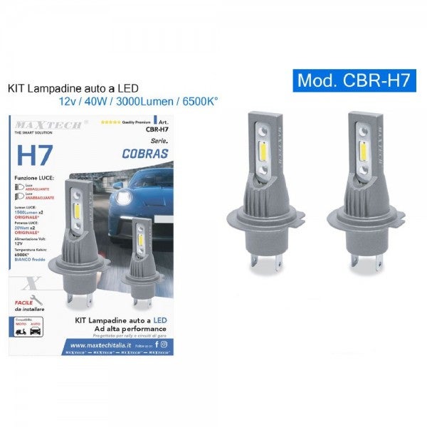 lampadine led auto H7 - Accessori Auto In vendita a Barletta-Andria-Trani