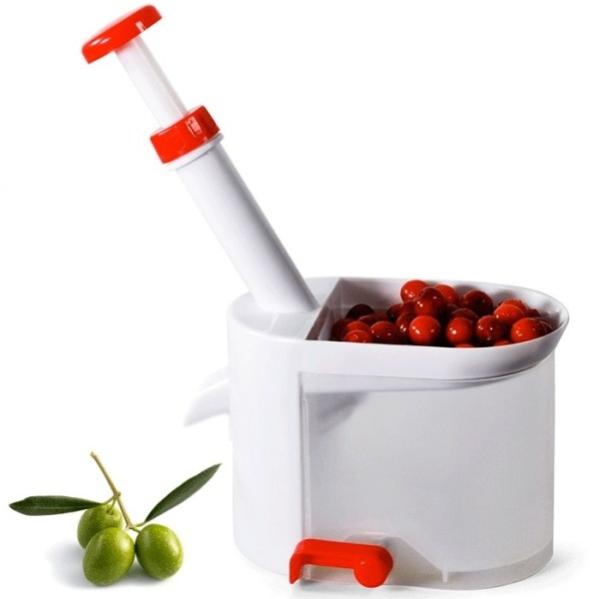 Snocciolatore Professionale Per Ciliegie E Olive - Strumento Manuale, Facile Da Usare E Pulire, Modello UC0074