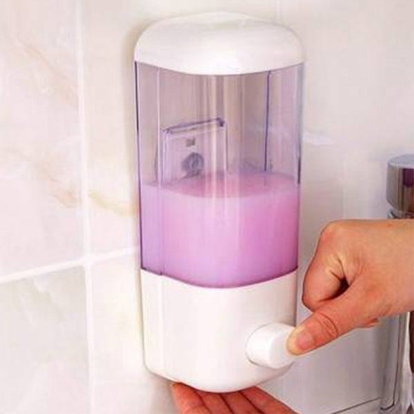 Trade Shop - Dispenser Erogatore Per Sapone Liquido Contenitore A